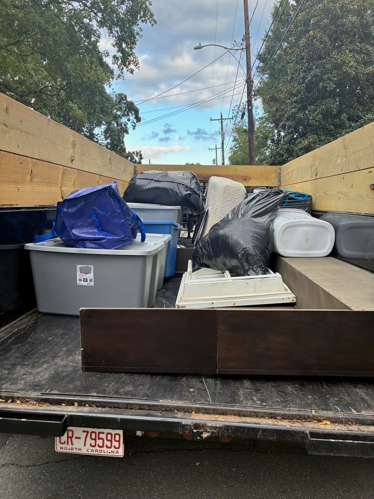Responsible Furniture and Clothing Donation Cleanup image